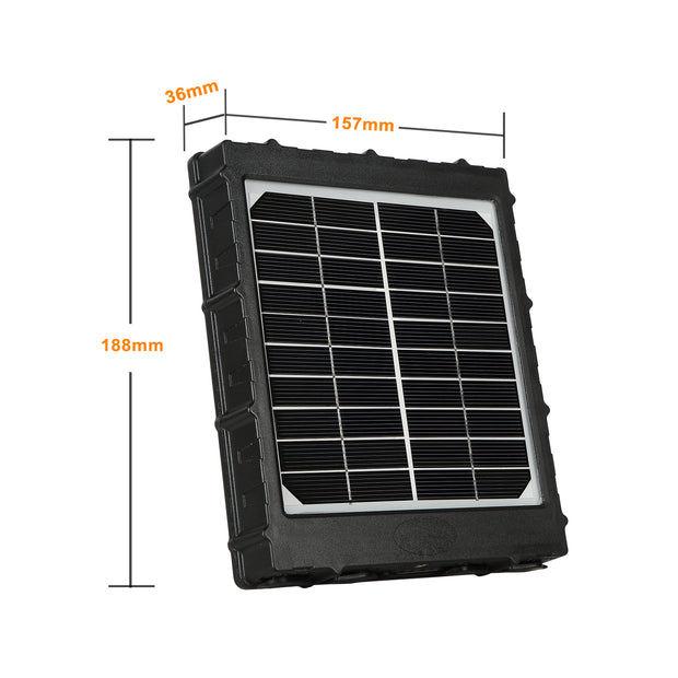 Kits de panneaux solaires 3W 8000mAh 12V/9V/6V sortie 5V