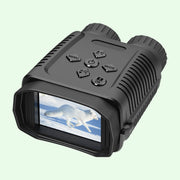 Mini Jumelles Vision nocturne à batterie 12MP 1080P 300 mètres Starlight