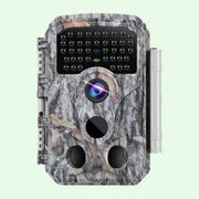 Caméra et Moniteurs de Chasse 1296P Vidéo & 32MP Photo avec 100ft Vision Nocturne Mouvement Activé 0.1s Vitesse de Déclenchement Lmperméable à L'eau Pour Sécurité Domestique, Repérage de La Faune en Extérieur | T306 Gris