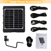 Kits de panneaux solaires 3W 8000mAh 12V/9V/6V sortie 5V