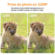 Piège photo 32MP photo 1296P vidéo A350 Pro+