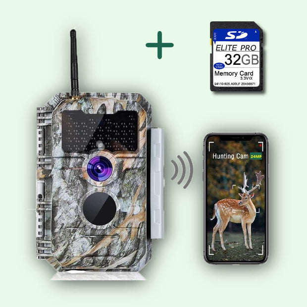 SECACAM Pro Plus 60° – Caméra De Chasse Avec Détecteur De Mouvement Vision Nocturne Pour Animaux Sauvages Camera De Surveillance Exterieure Avec Carte Sd 16 Go SECACAM Pro Plus 60° – Caméra De Chasse Avec Détecteur De Mouvement Vision Nocturne Pour Animaux Sauvages Camera De Surveillance Exterieure Avec Carte Sd 16 Go