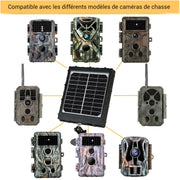 Kits de panneaux solaires 3W 8000mAh 12V/9V/6V sortie 5V