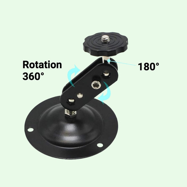 4x Support fixation 360°