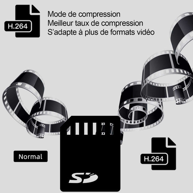 Caméra et Moniteurs de Chasse 48MP 1296P avec Son et Vision Nocturne,Détecteur de Mouvement No Glow 940nm Infrarouge IP66 Étanche|A323 Vert foncé